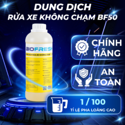 BF50 1L – Nước Rửa Xe Không Chạm – Tẩy Bùn Đất – Sạch Nhanh – Tiện Dùng Tại Nhà