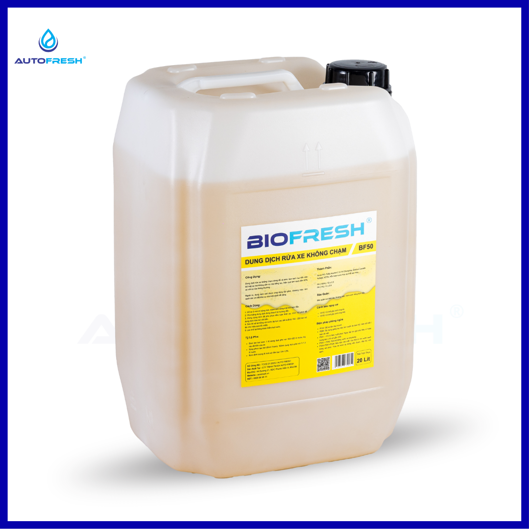 Nước Rửa Xe Không Chạm 20L – BF50 – Sạch 95% – Tăng Tốc Độ Rửa – Tối Ưu Chi Phí 3 Nước Rửa Xe Không Chạm 20L – BF50 – Sạch 95% – Tăng Tốc Độ Rửa – Tối Ưu Chi Phí - Ảnh 3
