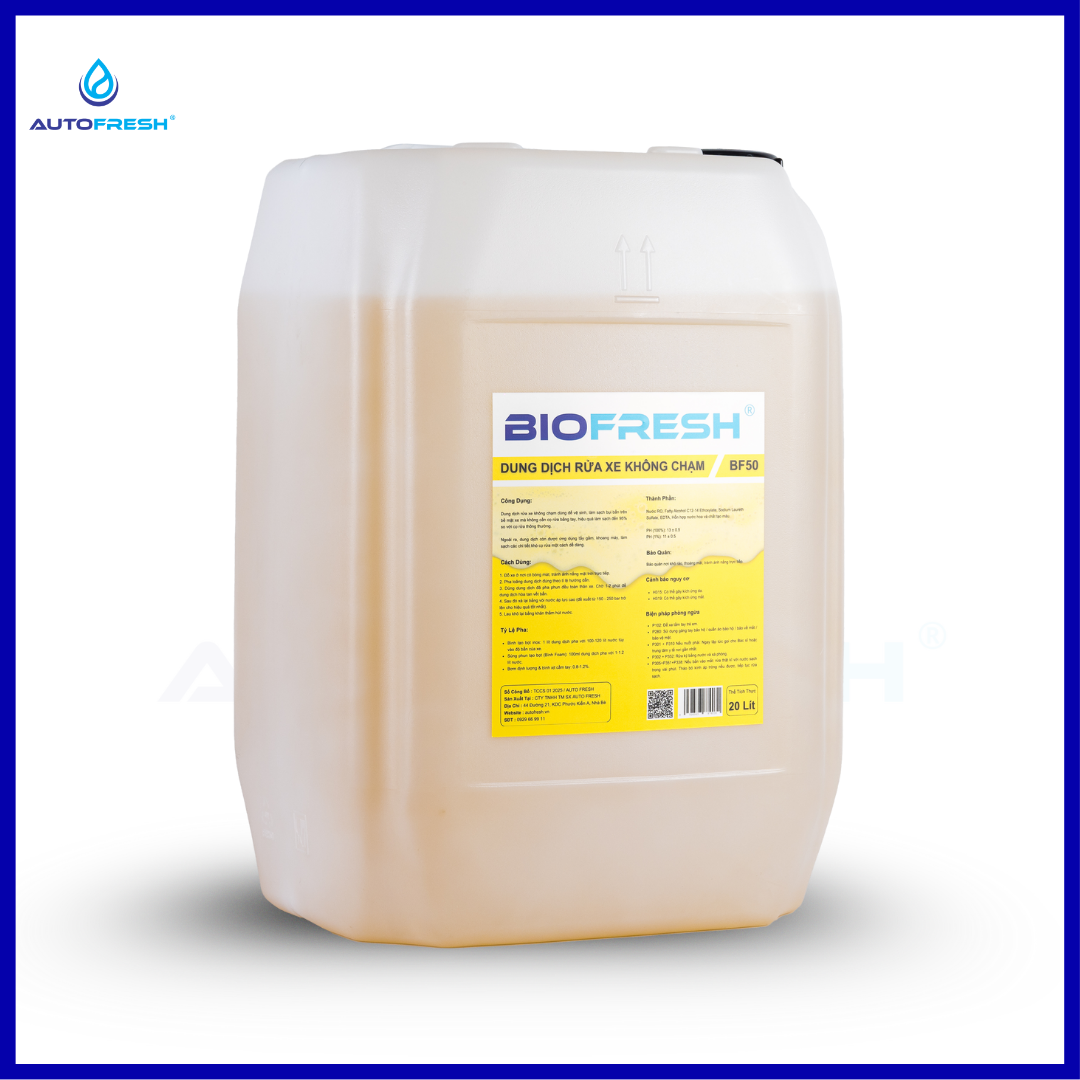 Nước Rửa Xe Không Chạm 20L – BF50 – Sạch 95% – Tăng Tốc Độ Rửa – Tối Ưu Chi Phí 4 Nước Rửa Xe Không Chạm 20L – BF50 – Sạch 95% – Tăng Tốc Độ Rửa – Tối Ưu Chi Phí - Ảnh 4